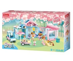 Konstruktorius Sluban Sluban Girl's Dream M38-B0822, 410 vnt.