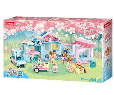Konstruktors Sluban Sluban Girl's Dream M38-B0822, 410 gab.