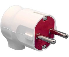 Vexen Electric VX1004W kištukinis lizdas, IP20, 16 A, 250 V