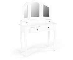 Standart TABLE ALIDA DRESS WHI W 4 DRAW 142X40X97