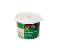 Dažai, universalūs Pentacolor Aquamel, matinis, 3kg, šviesiai geltona sp.