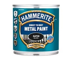 PAINT HAMMERITE SATEEN Juodas 250ML