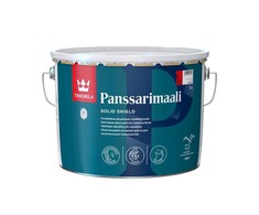 Krāsa, jumts Tikkurila Panssarimaali, pus-spīdīgs, 9 l, balta krās.