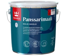 Emaliniai dažai skardiniams stogams TIKKURILA PANSSARIMAALI, A bazė, pusiau blizgūs, 2,7 l