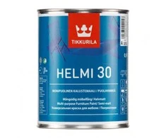 Baldų dažai TIKKURILA HELMI 30, pusiau matiniai, 0,9 l