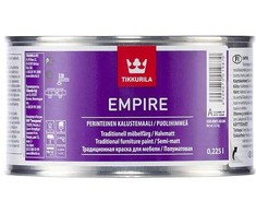Dažai, baldai Tikkurila Emi-matt Empire A, pusiau matiniai, 0.225 l, 20:2,8