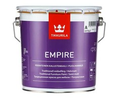 Baldų dažai Tikkurila „Emaleliniai Empire A S-GL“, pusiau matiniai, 2,7 l, 20:2,8