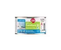 Dažai, baldams Vivacolor Žalias Line Furniture 30, pusiau matinis, 0.225 l, balta sp.