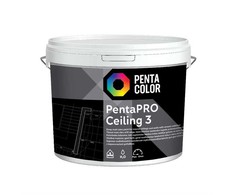 Krāsa Pentacolor PentaPro Ceiling 3, balta, 5 l