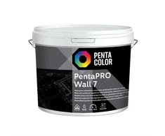 Krāsa Pentacolor PentaPro Wall 7, balta, 3 l