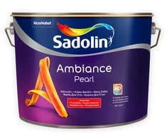 Sienų dažai SADOLIN AMBIANCE PEARL, BW bazė, baltos sp., pusiau matiniai, 10 l