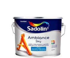 Dažai Sadolin Ambiance Sky, balti, 2,5 l