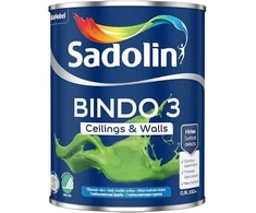 Dažai Sadolin Bindo 3, balta sp., 0.9 l