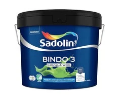 Dažai Sadolin Bindo 3, balta sp., 9 l