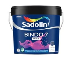 Dažai Sadolin Bindo 7, balta sp., 4.5 l