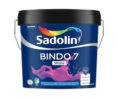 Dažai Sadolin Bindo 7, balta sp., 4.5 l