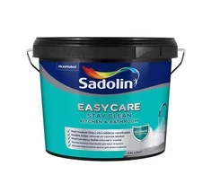 Nešvarumus atstumiantys sienų dažai SADOLIN EASYCARE KITCHEN&amp;BATHROOM, matiniai, BW bazė, 2,5 l
