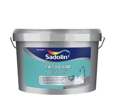 Nešvarumus atstumiantys sienų dažai SADOLIN EASYCARE KITCHEN&amp;BATHROOM, matiniai, BW bazė, 2,5 l