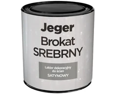 Dažai, sienoms Jeger Brokat, sidabro sp., 0.5 l