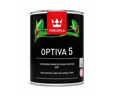 Dažai Tikkurila 5, vandens pagrindo, matiniai, 0,9 l
