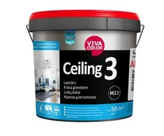 Dažai Vivacolor Ceiling 3, balta sp., 4.8 l