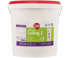 Lubų dažai VIVACOLOR Žalias LINE CEILING 2, matiniai, baltos sp., A bazė, 11,7 l