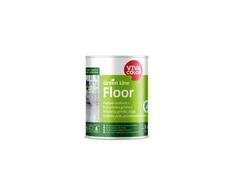 Grindų dažai VIVACOLOR Žalias LINE FLOOR, pusiau matiniai, baltos sp., 900 ml
