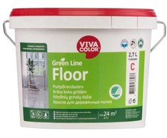 Dažai Vivacolor, žalias line floor daž., 7.2 l