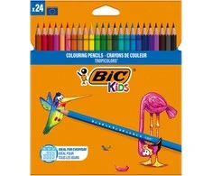 Spalvoti pieštukai BIC 937518, 24 spalvos