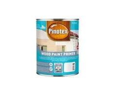 Krāsas gruntēšanai koka Pinotex Wood Paint Primer, balta krās., 1 l