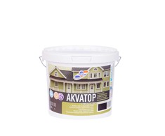 Krāsas koka fasādēm Rilak Akvatop, tumši pelēks, 3.6 l