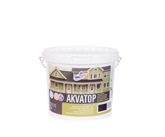 Krāsas koka fasādēm Rilak Akvatop, tumši pelēks, 3.6 l