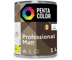 Dažų bazė Pentacolor Professional Matt, emulsija, visiškai matinė, 1 l