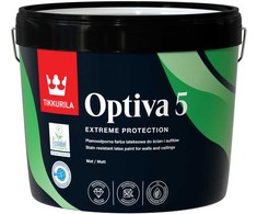 Dažų bazė Tikkurila 5, emulsiniai, matiniai, 2,7 l