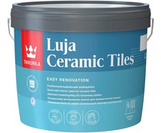 Dažų bazė Tikkurila Luja Ceramic Tiles C, emulsiniai, pusiau matiniai, 2,7 l