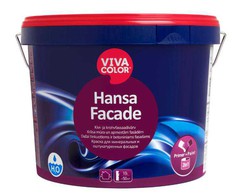 Krāsas pamatne Vivacolor Facade, emulsija, pilnīgi matēta, 9 l