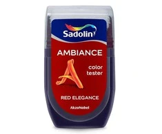 sp. testeris SADOLIN AMBIANCE Raudonas ELEGANCE, visiškai matiniai, 30 ml