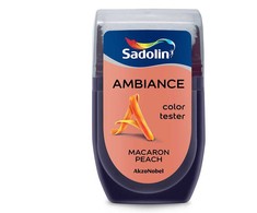 Spalvų tonų testeris Sadolin „Ambiance“ spalvų testeris, macaron persik, 0,03 l