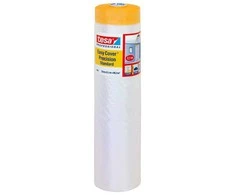 Apsauginė dažymo plėvelė su lipnia juosta TESA PRECISION STANDARD, 33m x 2,1 m