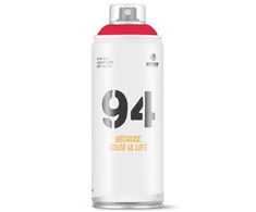 Krāsu aerosoli Montana Fluorescent 94, preču zīmes, sarkana, 0.4 l