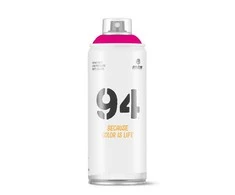 Aerozoliniai dažai Montana Fluorescent 94, paprastieji, rožinė sp., 0.4 l