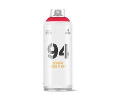 Aerozoliniai dažai Montana Fluorescent 94, paprastieji, raudona sp., 0.4 l