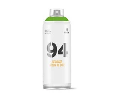 Aerozoliniai dažai Montana Fluorescent 94, paprastieji, žalia sp., 0.4 l
