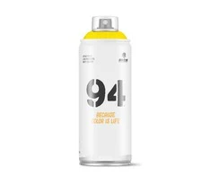 Krāsu aerosoli Montana Fluorescent 94, preču zīmes, dzeltena krās., 0.4 l