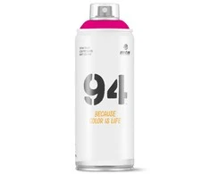 Krāsu aerosoli Montana Fluorescent 94, preču zīmes, rozā, 0.4 l
