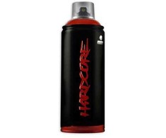 Dažų purškikliai Montana Hardcore, prekės ženklai, matiniai juodi dažai, 0,4 l