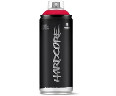 Aerozoliniai dažai Montana Hardcore, paprastieji, šviesiai raudona sp., 0.4 l