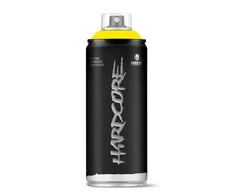 Krāsu aerosoli Montana Hardcore, preču zīmes, gaiši dzeltens, 0.4 l