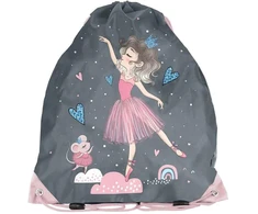 Bag for shoes Paso Ballerina. pink/pilkas