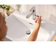 Kriauklės maišytuvas Hansgrohe Ribs S 72517000, chromuotas.